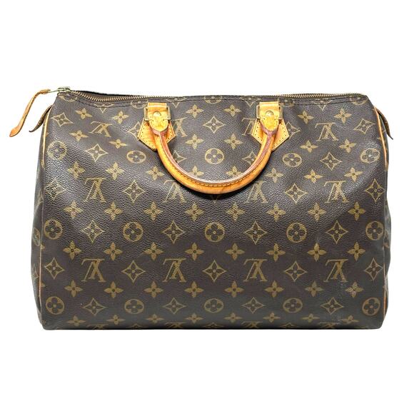 Louis Vuitton LV Monogram Speedy 35 Boston Bag - Picture 1 of 16